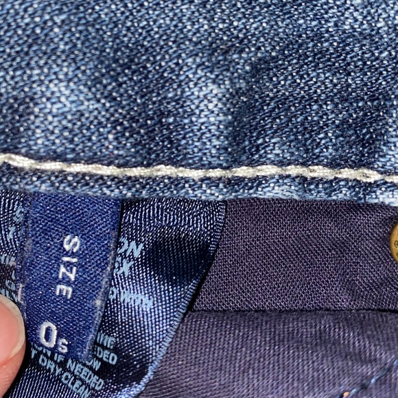 Express Jeans Straight Leg Size 0S 0 Short - Picture 4 of 8